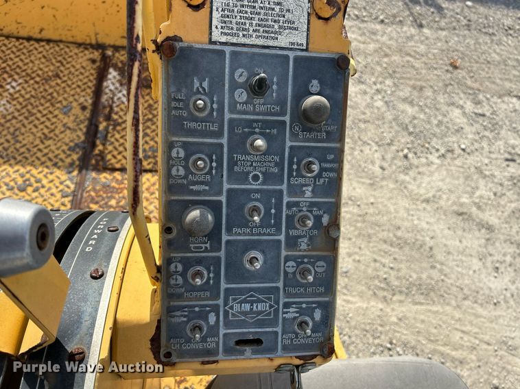 image for item NR9415 1994 Blaw-Knox PF-510  paver