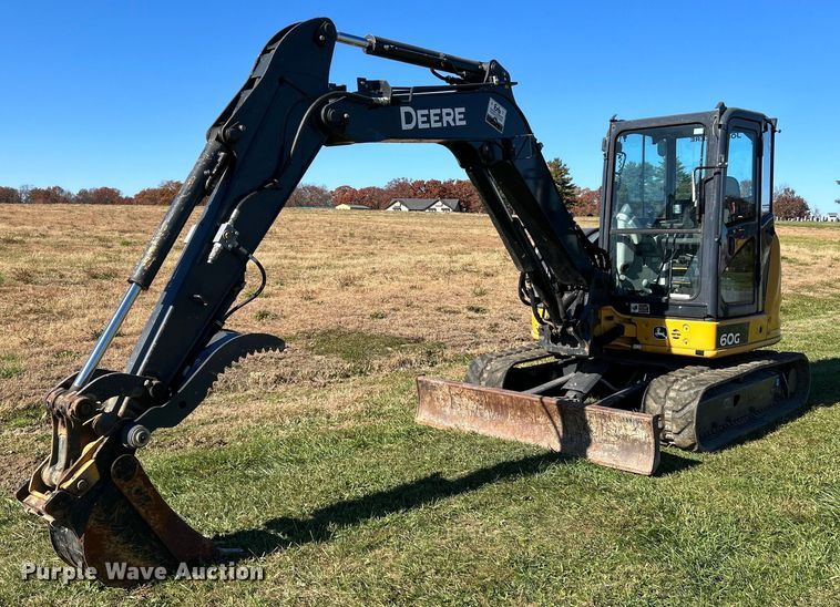 image for item NR9431 2015 John Deere 60G  mini excavator