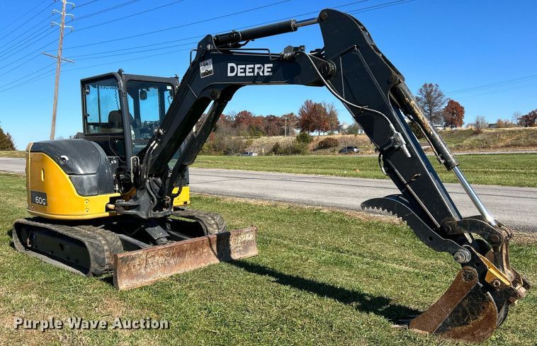 image for item NR9431 2015 John Deere 60G  mini excavator