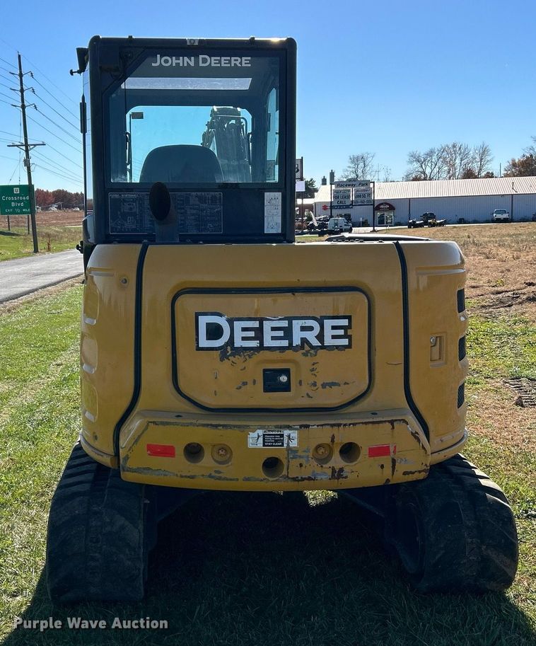 image for item NR9431 2015 John Deere 60G  mini excavator