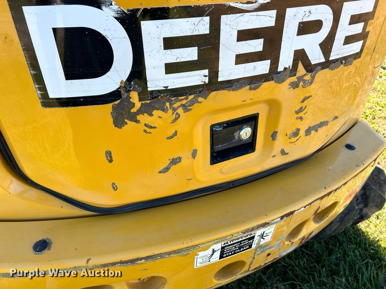 image for item NR9431 2015 John Deere 60G  mini excavator