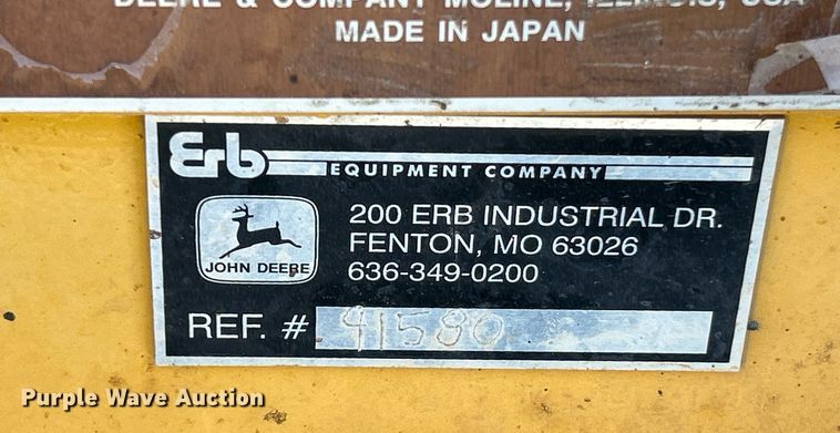 image for item NR9431 2015 John Deere 60G  mini excavator