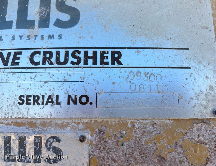 image for item NR9446 Allis Chalmers H-6000 hydrocone crusher