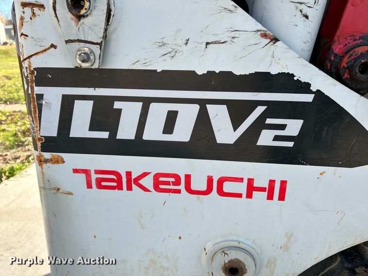 image for item NR9450 2017 Takeuchi TL10V-2  tracked skid steer loader