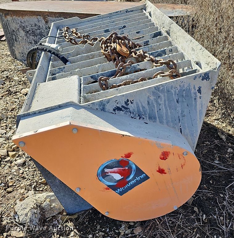 image for item NX9625 Wolverine  skid steer concrete mixer