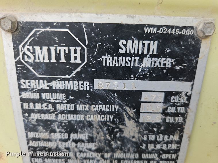 image for item NZ9051 1995 Ford L9000  ready mix truck