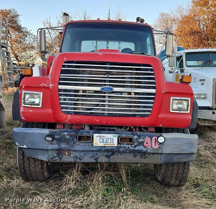 image for item NZ9053 1995 Ford L9000  ready mix truck