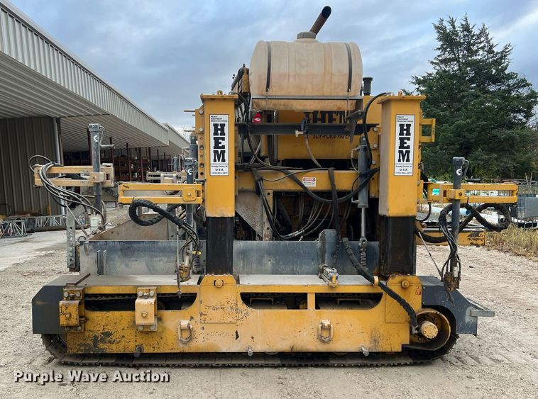 image for item OA9052 1993 HEM 12-27  slipform paver