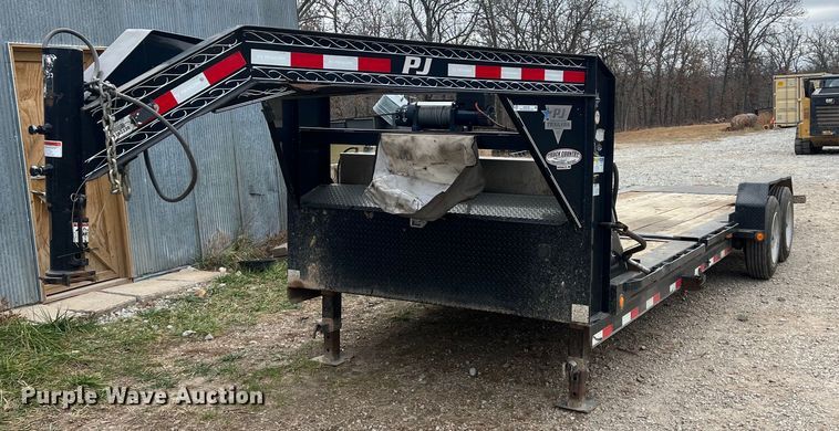 image for item OA9195 2017 PJ  tilt deck equipment trailer