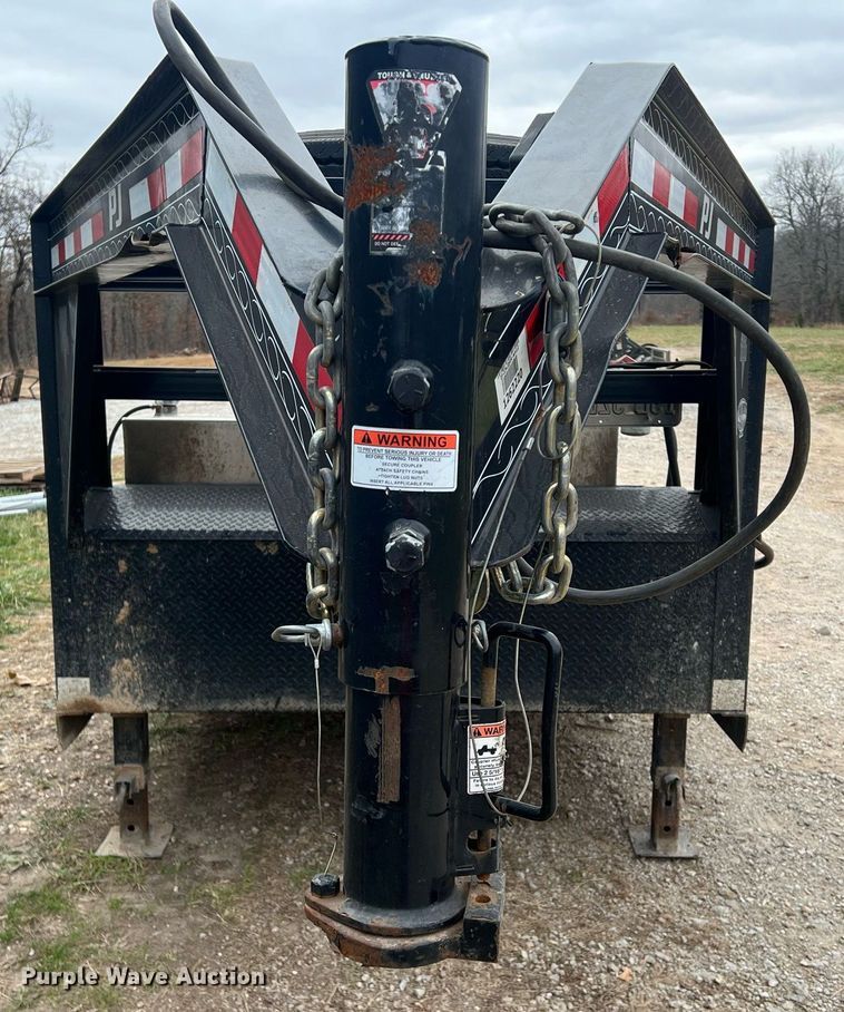 image for item OA9195 2017 PJ  tilt deck equipment trailer