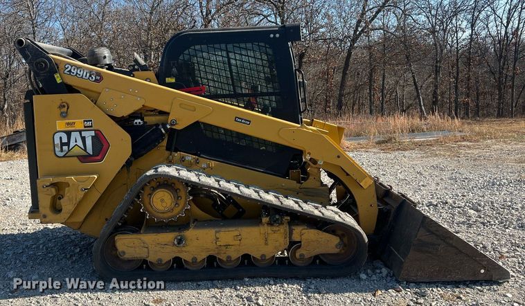 image for item OA9196 2021 Caterpillar 299D3XE tracked skid steer loader