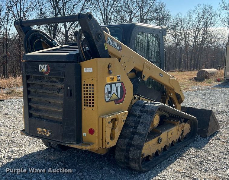 image for item OA9196 2021 Caterpillar 299D3XE tracked skid steer loader