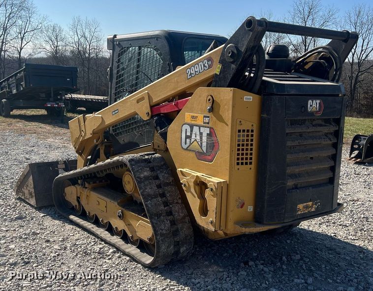 image for item OA9196 2021 Caterpillar 299D3XE tracked skid steer loader