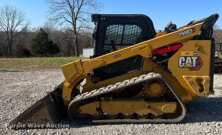 image for item OA9196 2021 Caterpillar 299D3XE tracked skid steer loader