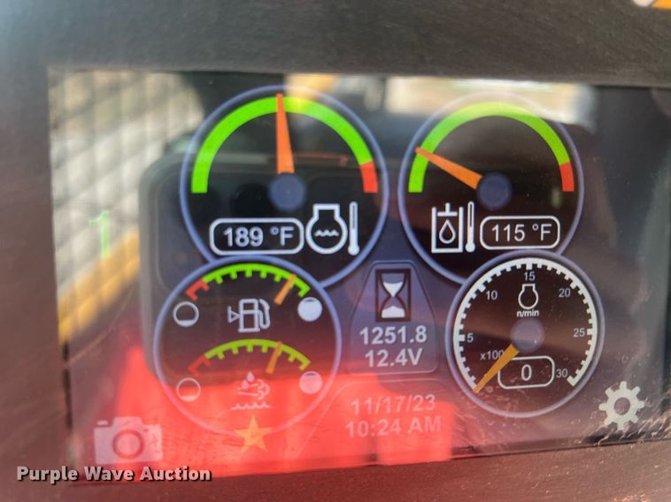 image for item OA9196 2021 Caterpillar 299D3XE tracked skid steer loader