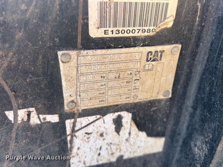 image for item OA9196 2021 Caterpillar 299D3XE tracked skid steer loader