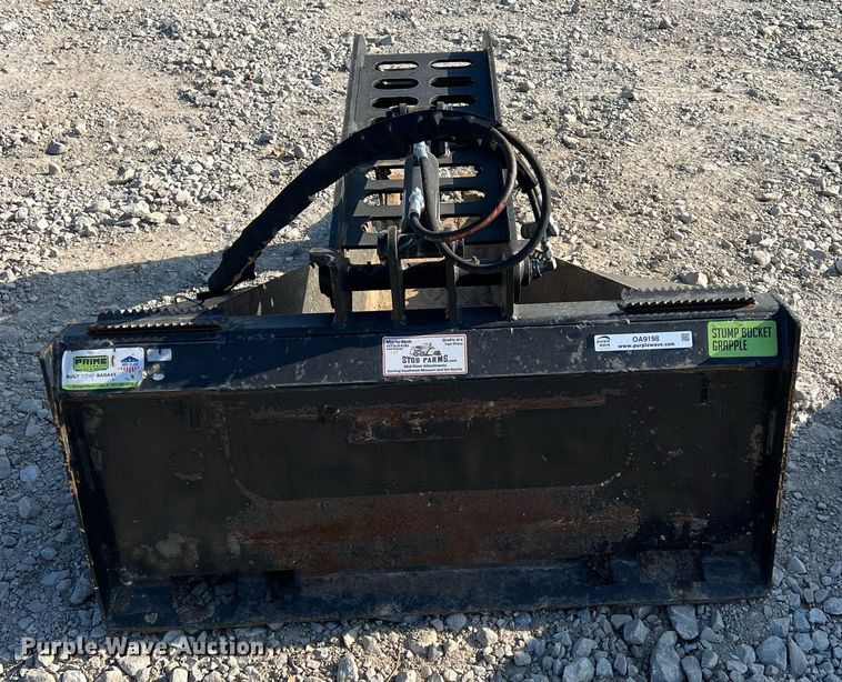 image for item OA9198 Prime  stump grapple bucket
