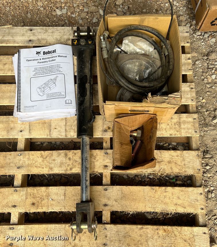 image for item OA9201 Bobcat  skid steer mulcher