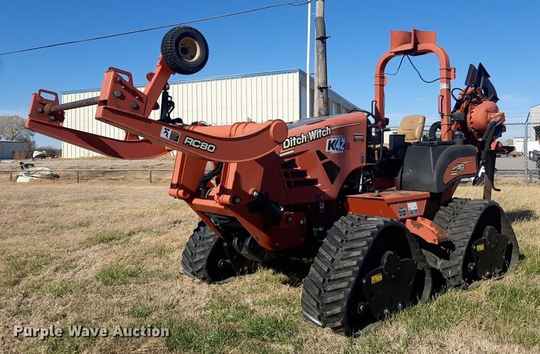 image for item OF9610 2013 Ditch Witch RT80 Quad  vibratory cable plow