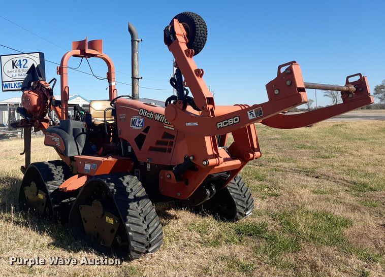 image for item OF9610 2013 Ditch Witch RT80 Quad  vibratory cable plow