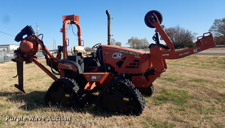 image for item OF9610 2013 Ditch Witch RT80 Quad  vibratory cable plow