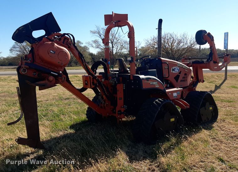 image for item OF9610 2013 Ditch Witch RT80 Quad  vibratory cable plow