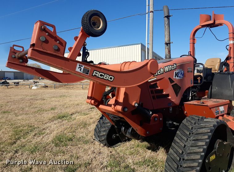 image for item OF9610 2013 Ditch Witch RT80 Quad  vibratory cable plow