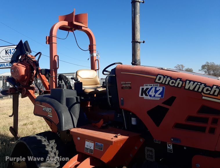 image for item OF9610 2013 Ditch Witch RT80 Quad  vibratory cable plow