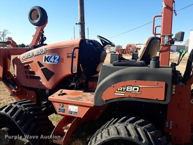 image for item OF9610 2013 Ditch Witch RT80 Quad  vibratory cable plow