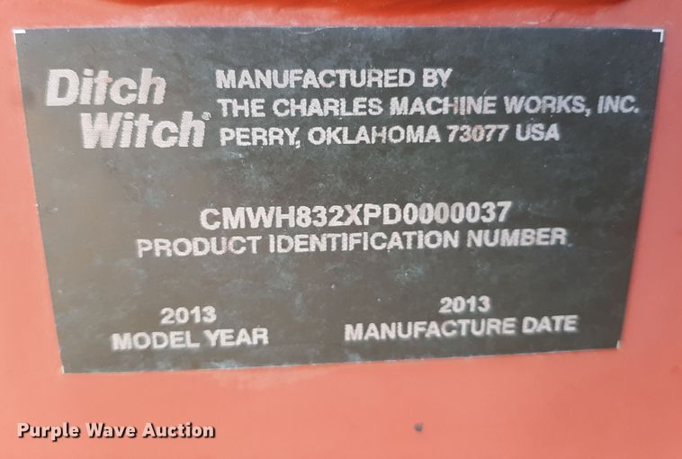 image for item OF9610 2013 Ditch Witch RT80 Quad  vibratory cable plow