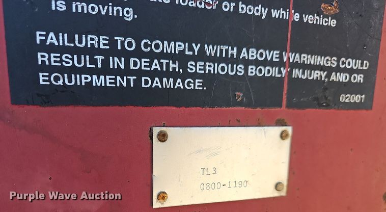 image for item OG9518 2000 Sterling L-Line  dump truck