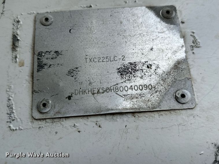 image for item OK9169 2008 Terex TXC225LC-2  excavator