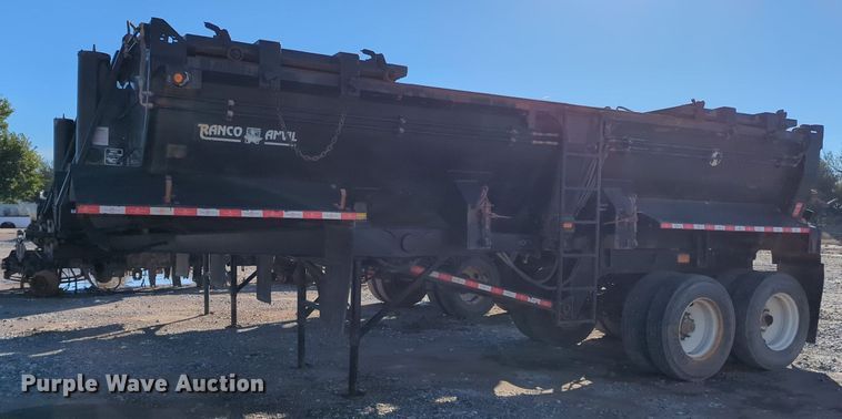 image for item OL9074 2016 Ranco Dragon  end dump trailer