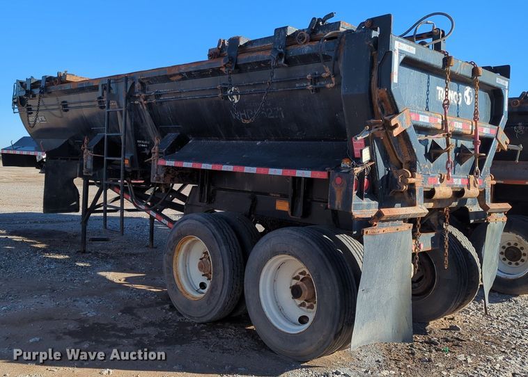 image for item OL9074 2016 Ranco Dragon  end dump trailer