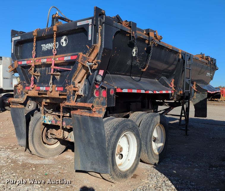 image for item OL9074 2016 Ranco Dragon  end dump trailer