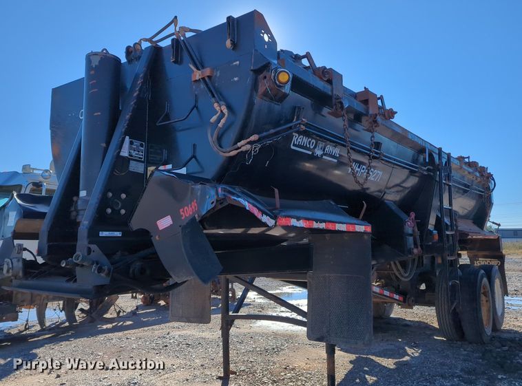 image for item OL9075 2016 Ranco Dragon  end dump trailer