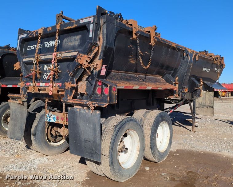 image for item OL9075 2016 Ranco Dragon  end dump trailer