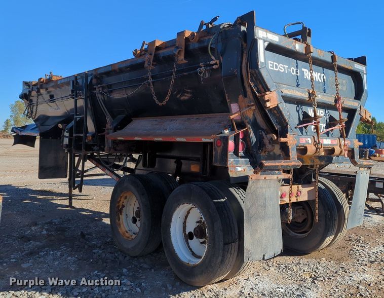 image for item OL9075 2016 Ranco Dragon  end dump trailer