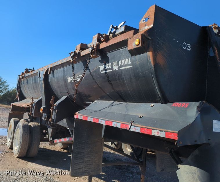 image for item OL9075 2016 Ranco Dragon  end dump trailer