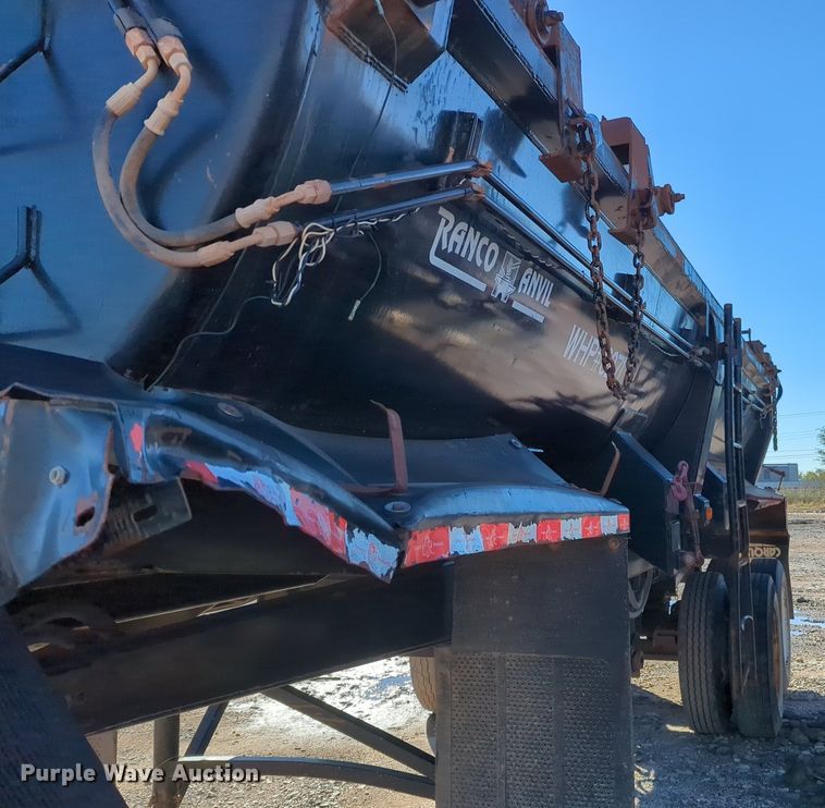 image for item OL9075 2016 Ranco Dragon  end dump trailer