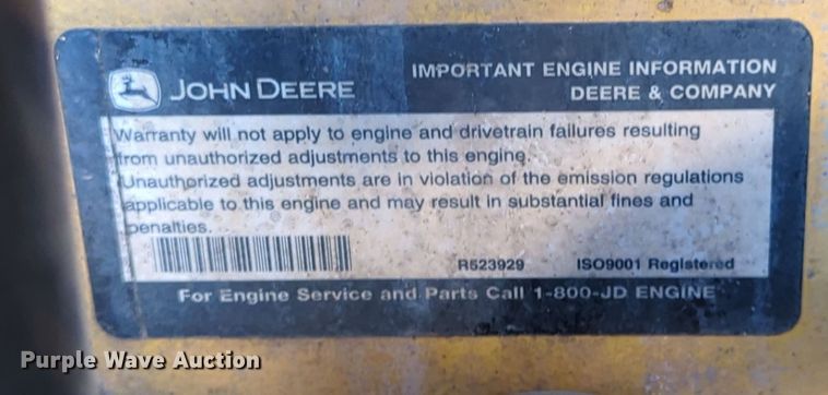 image for item OL9167 2010 John Deere 210LJ  landscape tractor