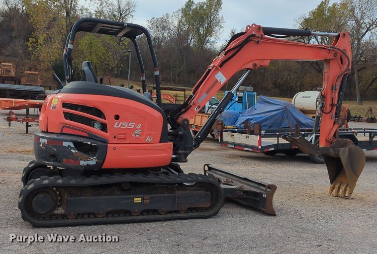 image for item OL9173 2015 Kubota U55-4  mini excavator