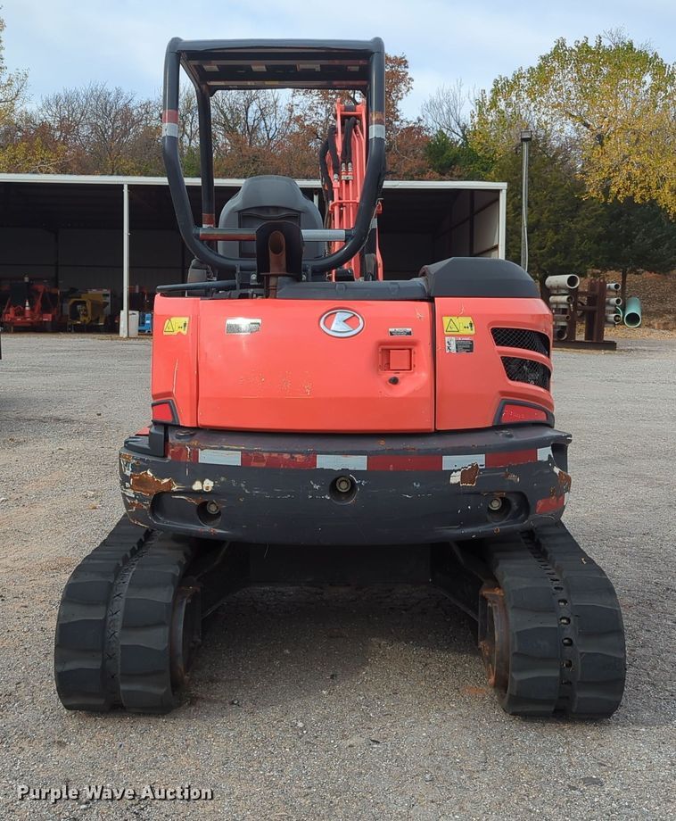 image for item OL9173 2015 Kubota U55-4  mini excavator
