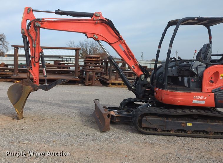 image for item OL9173 2015 Kubota U55-4  mini excavator