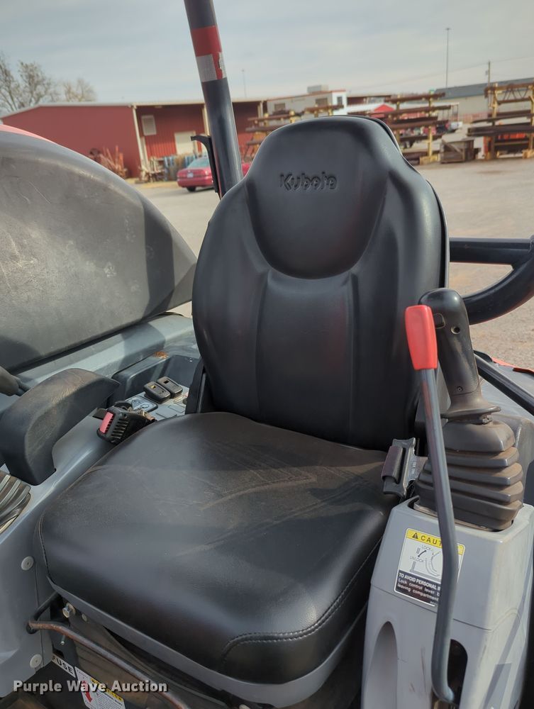 image for item OL9173 2015 Kubota U55-4  mini excavator
