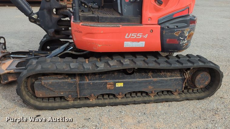 image for item OL9173 2015 Kubota U55-4  mini excavator