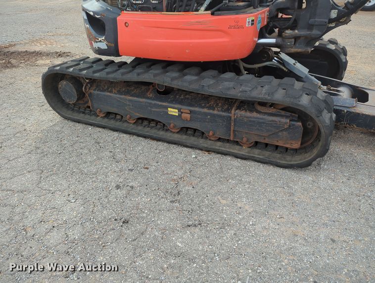 image for item OL9173 2015 Kubota U55-4  mini excavator