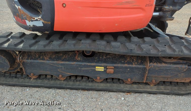 image for item OL9173 2015 Kubota U55-4  mini excavator