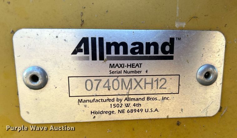 image for item OM9187 Allmand Maxi Heat MH1000  heater
