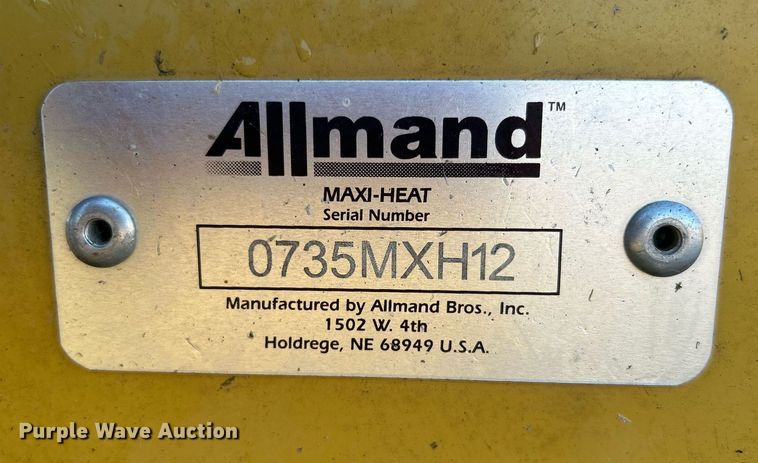 image for item OM9188 Allmand Maxi Heat MH1000  heater